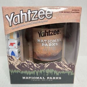 YAHTZEE National Parks Travel Edition Dice Game NEW HASBRO usaopoly